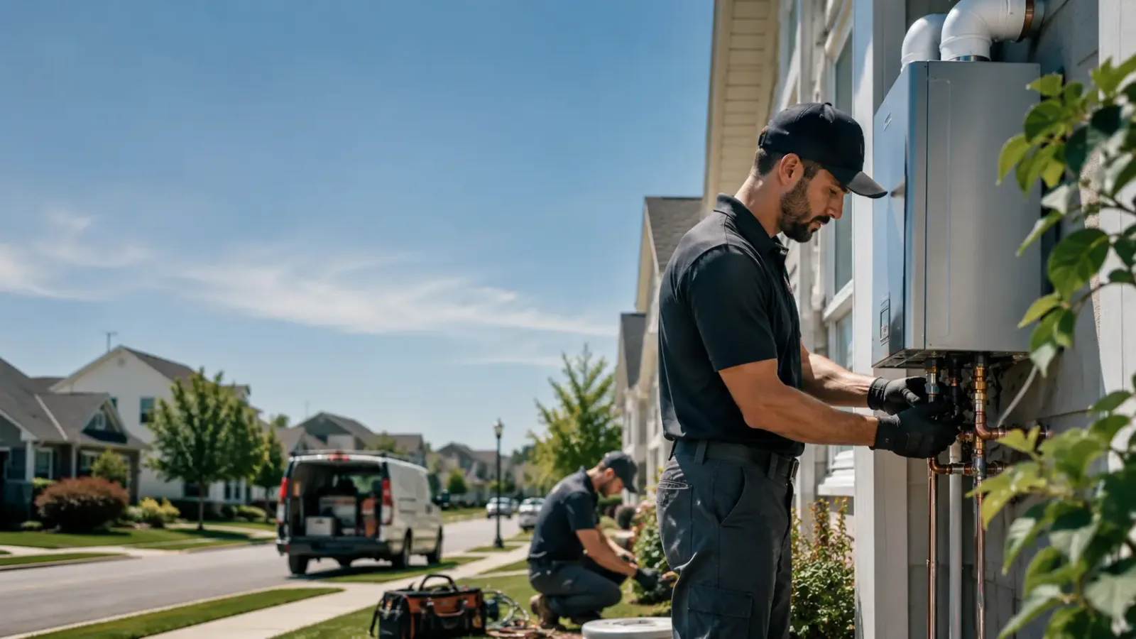 Tankless Water Heater Installation in Nada, TX